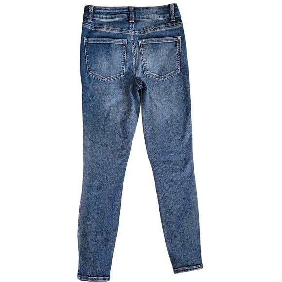 Maurices EverFlex High-Rise Skinny Leg Jegging Jeans Womens Size 0 Short EUC - Picture 2 of 9